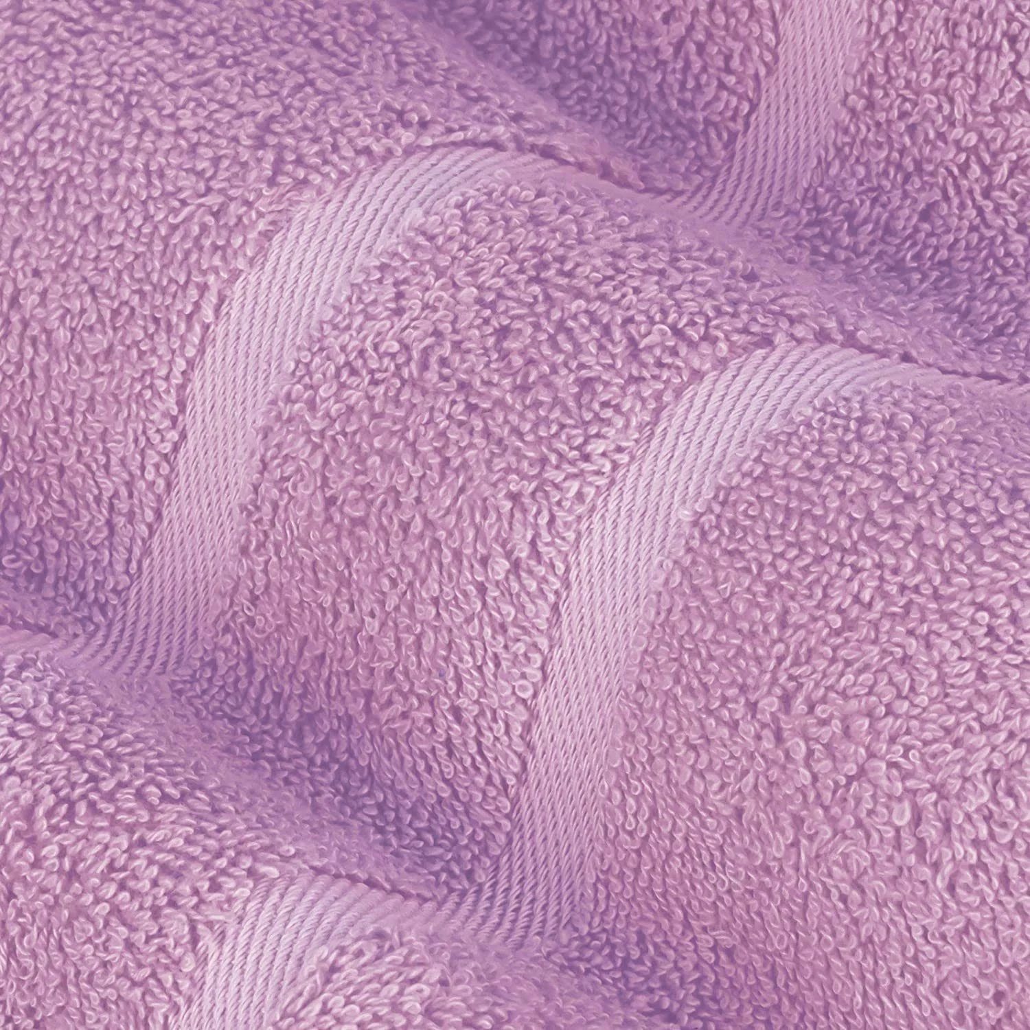 STICKANDSHINE Frottee-Handtücher · Mauve / Lila · 100% Baumwolle · 500 g/m²